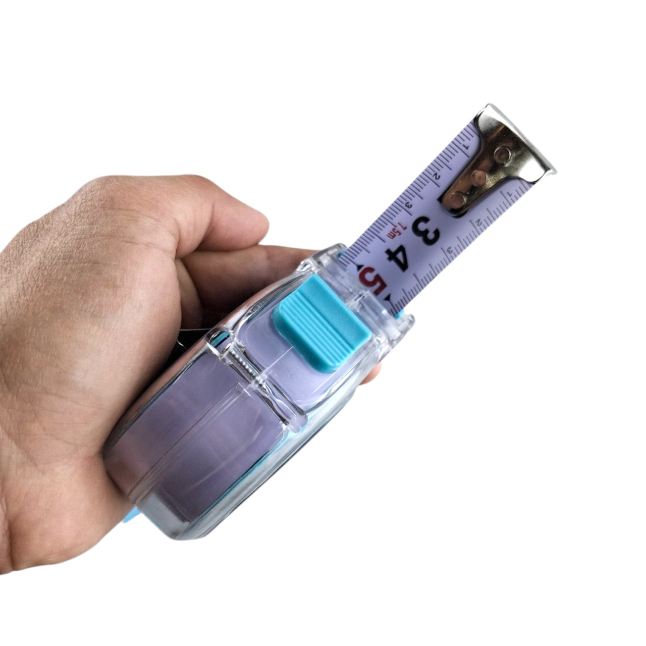 рулетка противоударная (прозрачная) 3 м × 19 мм, "maximum" mx 18310 оптом