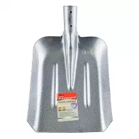 Лопата совковая без черенка, серая, усиленная, «Ява» 