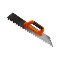 Гладилка зубчатая с пластиковой ручкой 450 мм×120 мм, "MAXIMUM" MX 14657 (3514)